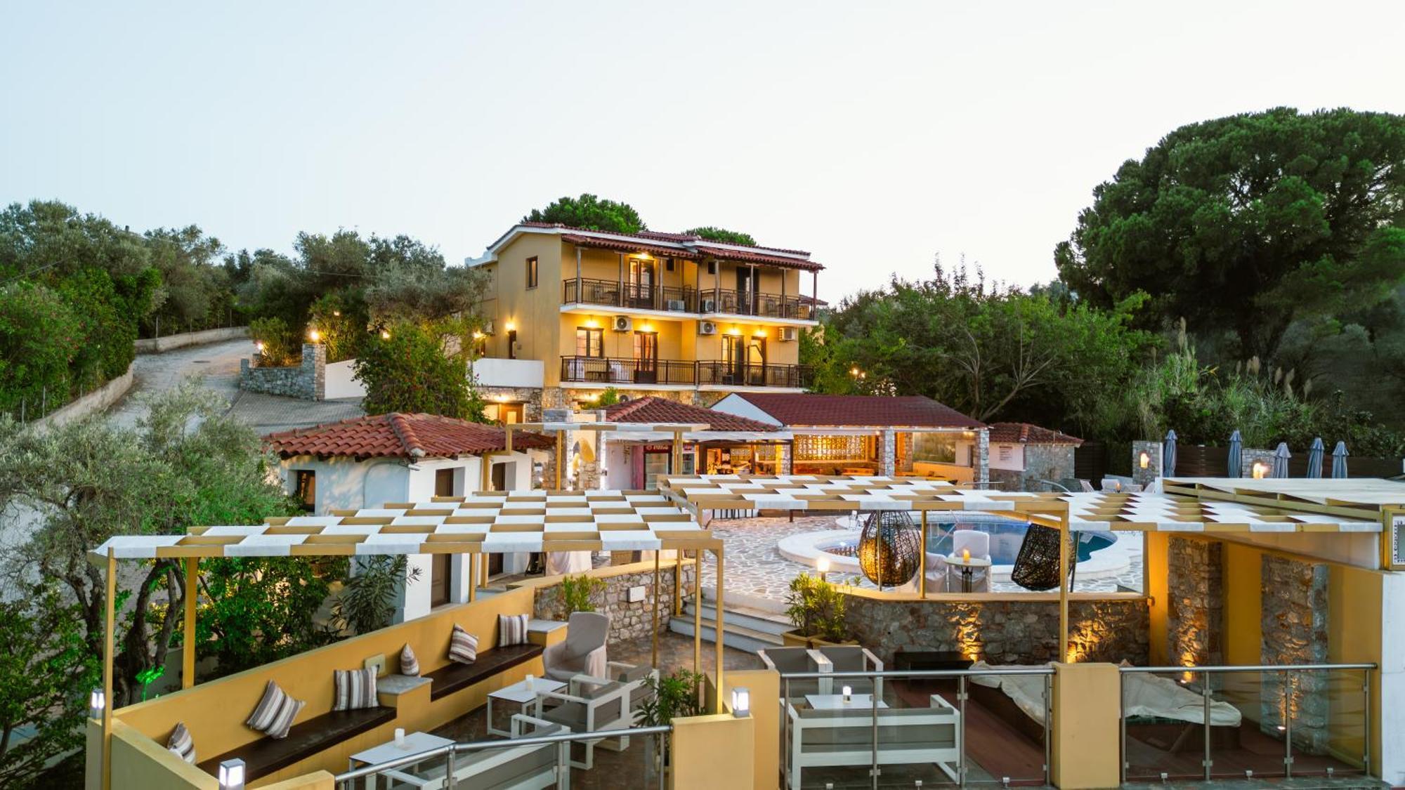 Skiathos Island Suites Трулос Екстер'єр фото